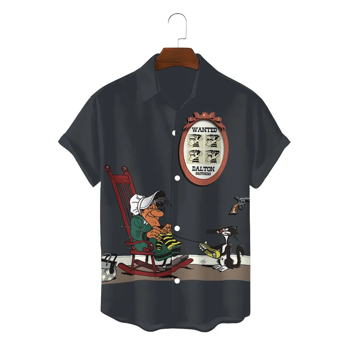 

Рубашка мужская с объемным рисунком, большие размеры