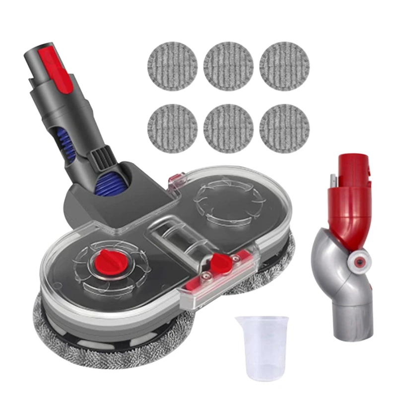 

Насадка для электрической швабры для пылесоса Dyson V8 V7 V11 V10 с 6 моющимися салфетками для швабры низкий диапазон быстросъемный адаптер
