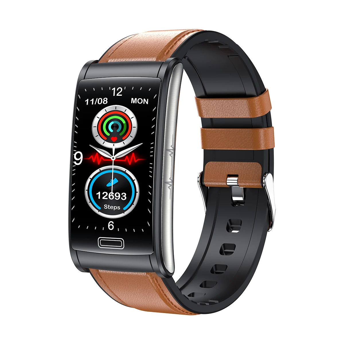 

E600 Smart Watch ECG Blood Sugar Men Non-invasive Blood Glucose Heart Rate Health Monitor Women Sports Smartwath Bracelet