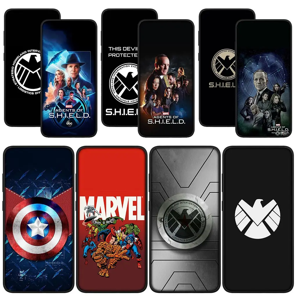 Чехол для телефона с героями фильмов Marvel Xiaomi Poco C50 C55 C51 C65 X6 X3 NFC GT X4 M6 M4 M5 C40 F3 F6 F5 Pro