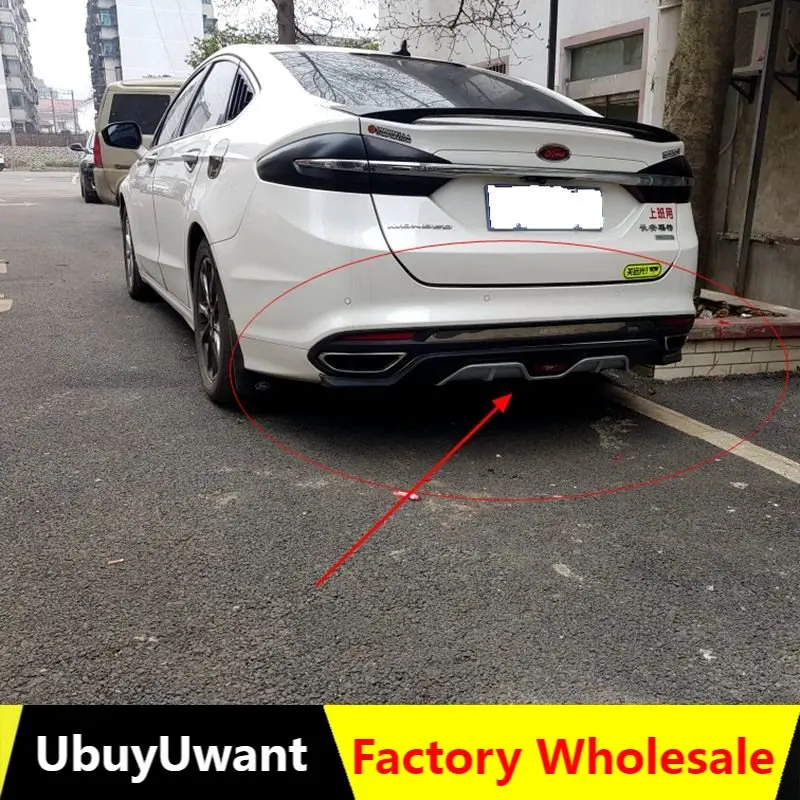 

For Ford Mondeo 2013 2014 2015 2016 2017 2018 Rear Spoiler Rear Bumper Diffuser Bumpers Protector