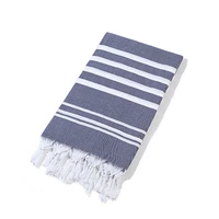 striped cotton extra turkish bath towel with tassels travel camping bath sauna beach gym pool blanket surgicasl drape scarf