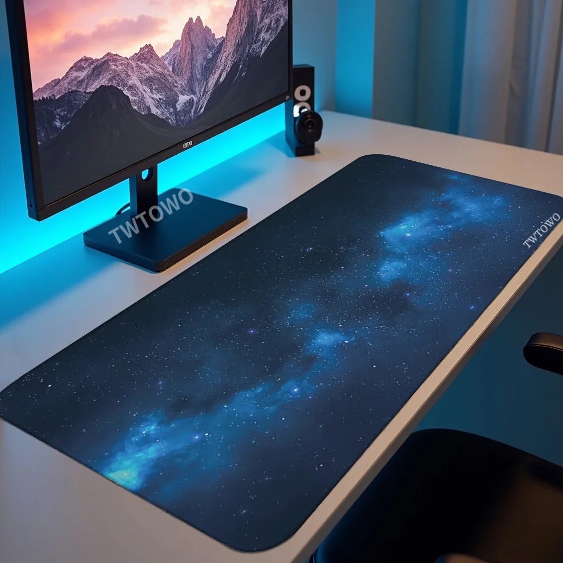 Коврик для мыши Gaming Cosmic Space Starry Sky printon demand HD XXL клавиатуры Механический коврик