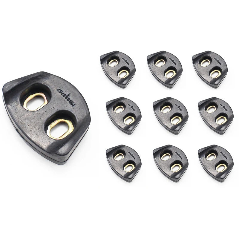 

10Pcs Mb893757 Rear Door Locking Damper Male For-Mitsubishi Pajero Montero V32 V43 V44 V45 V46 1990-2006 Tailgate Buffer