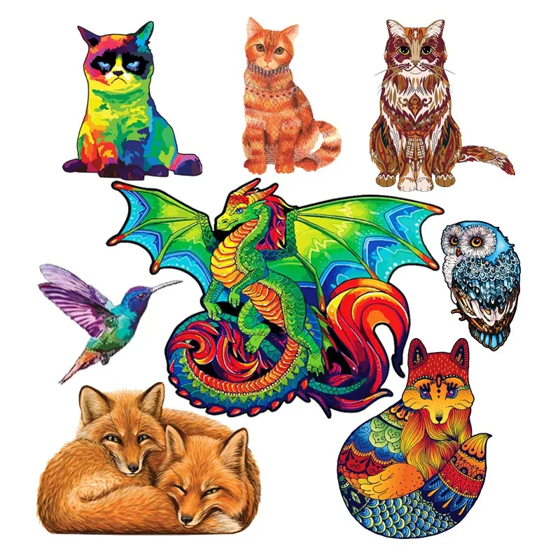 Деревянный пазл-слон деревянный пазл |