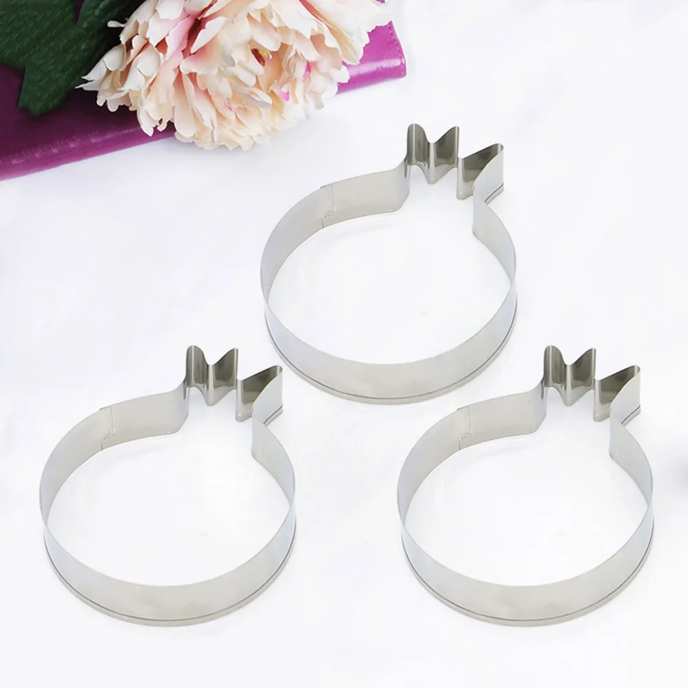 

Mold Cookiebaking Diy Molds Cake Dessert Fondant Fruit Biscuit Valentine Shapestrawberry Pomegranate Stainless Steel