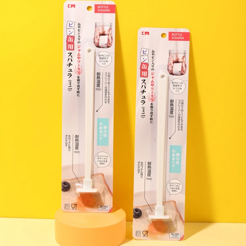 

Bottle Scraper Batter Spatula Long Spatula Kitchen Tool Plastic Material for Jam 87HA