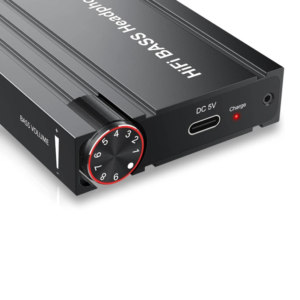 Фото (DT93) 16-600Ω Hi-Fi усилитель звука для наушников с Bluetooth 5.0 и разъемом 3.5 мм Aux для телефона, ПК, музыкального плеера, с регулировкой громкости №2