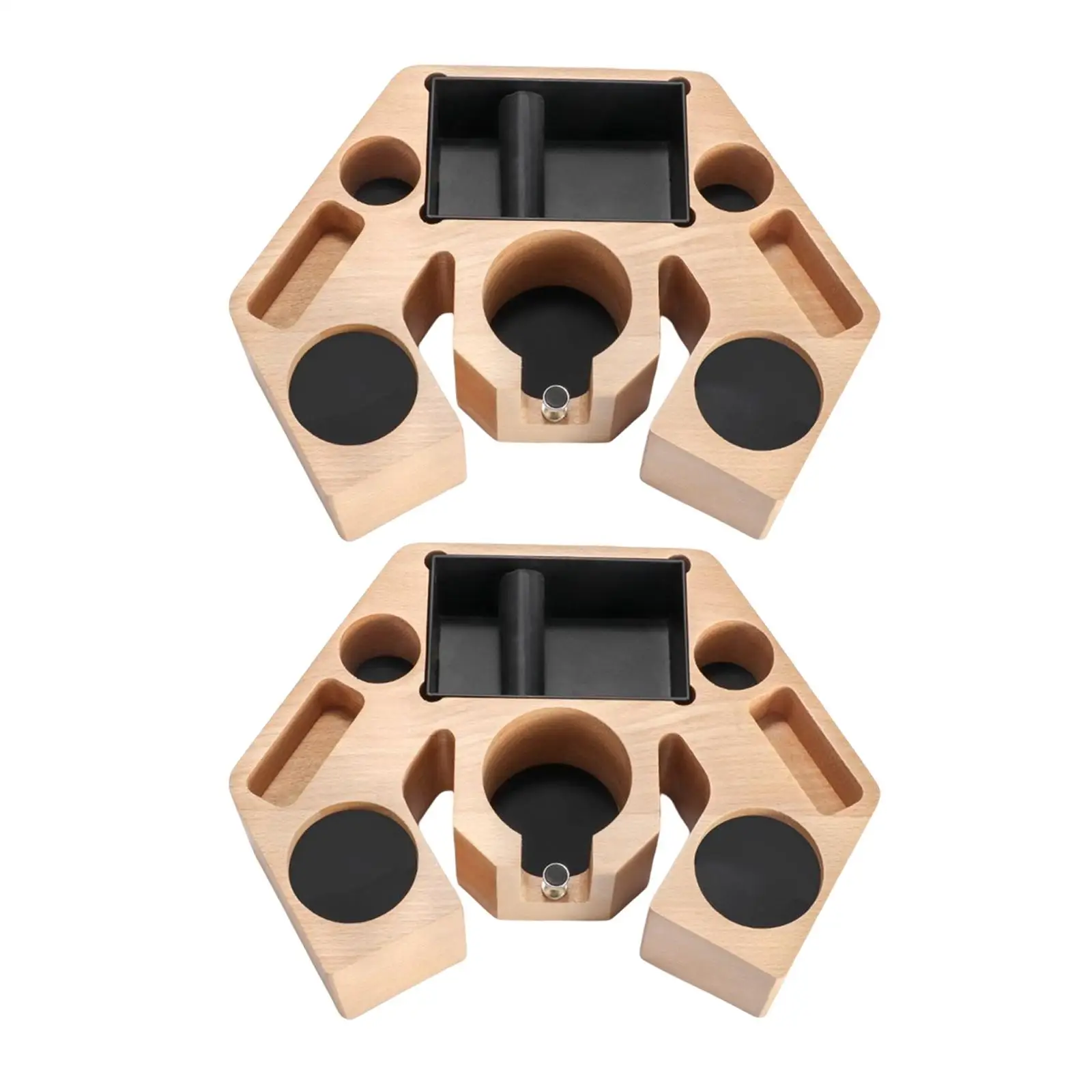 

Wooden Espresso Knock Box Espresso Tamping Station Coffee Maker Accessory