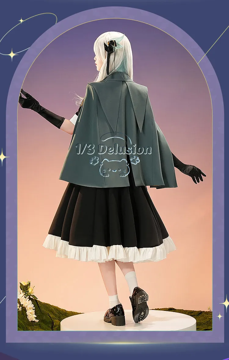 Фото Костюм для косплея по аниме-игре Honkai: Star Rail Midsummer Night Firefly Date, женский игровой наряд, полный комплект для вечеринки на Хэллоуин