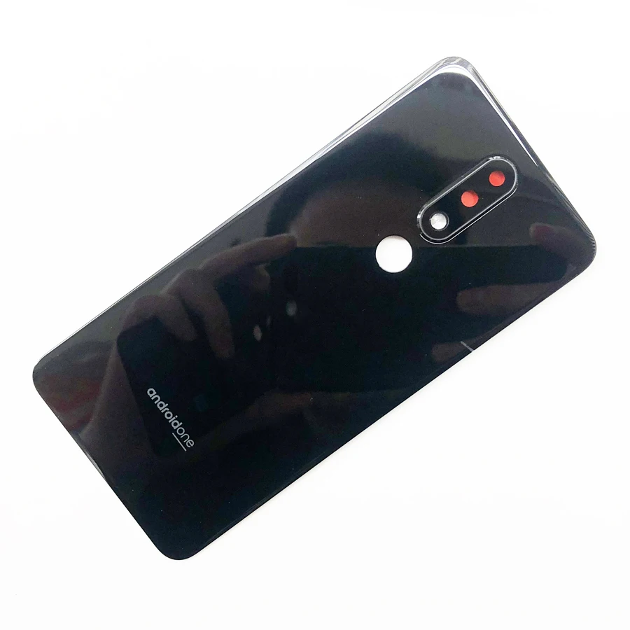 Задняя крышка батарейного отсека для Nokia 5 1 Plus / X5 TA-1102 1105 1108 1109 1112 с объективом