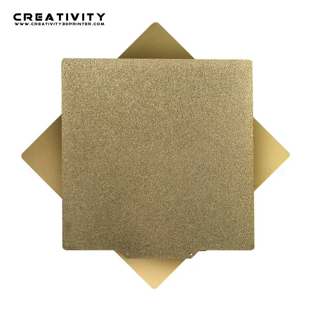 3D принтер Heatbed PEI удаление наклеек Spring стальной лист предварительно нанесенный Flex