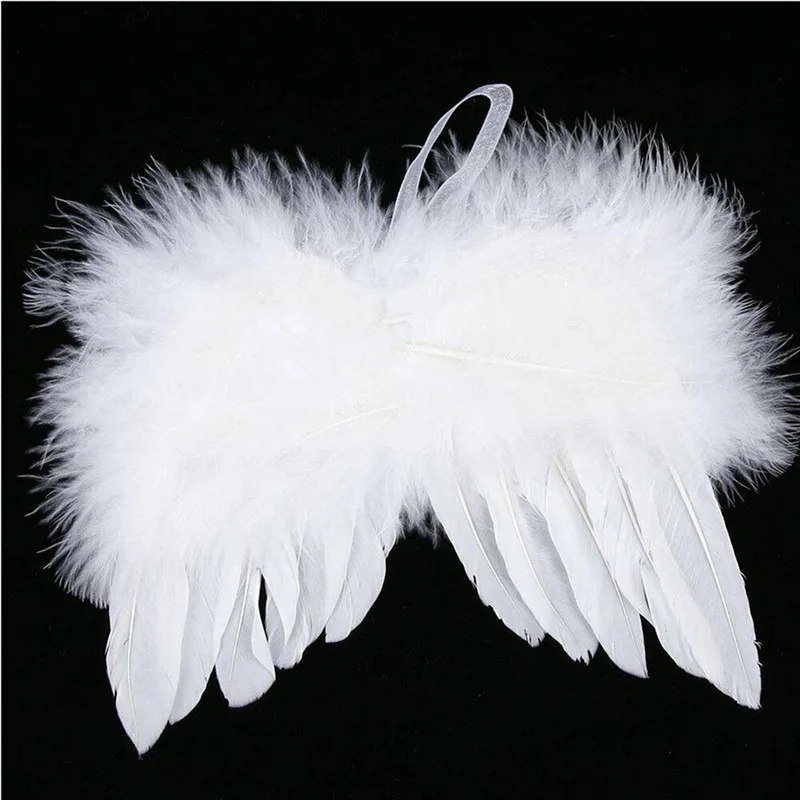 

Рождественское подвесное украшение из перьев Angel