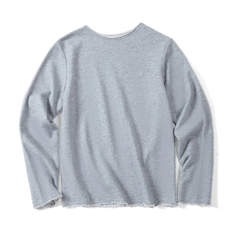 

Maden Basic Pullover for Women O-Neck Long Sleeves T-Shirts Round Collar Casual Sweatshirts Brand Designer Warm Underwear Female