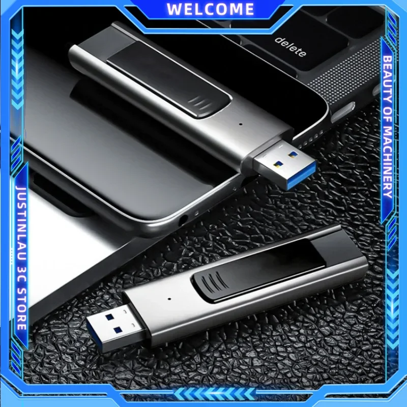 Портативный высокоскоростной USB-флеш-накопитель 64/128/256 ГБ