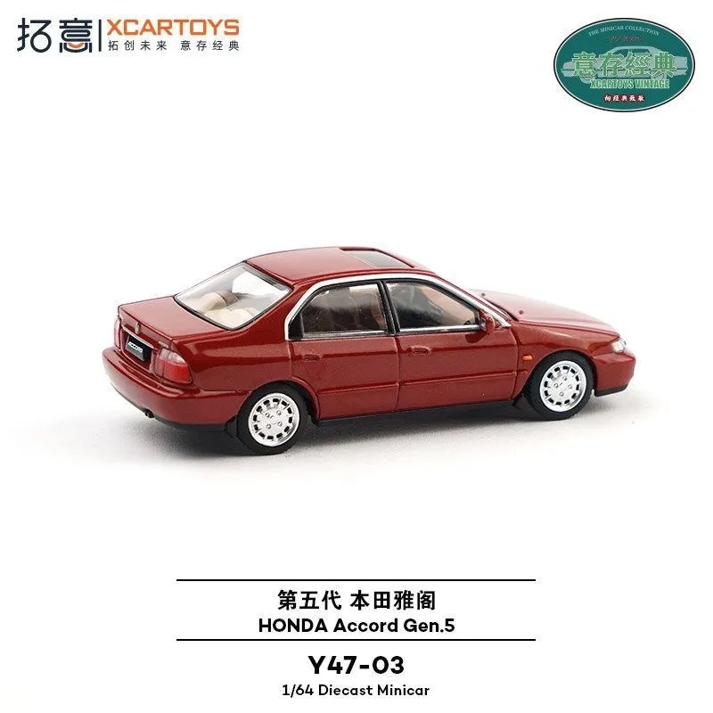 Фото Xcartoys 1/64 Honda Accord Gen.5: Коллекционная модель автомобиля из литого металла, имитация, игрушка-подарок для мальчиков # пийтии №5