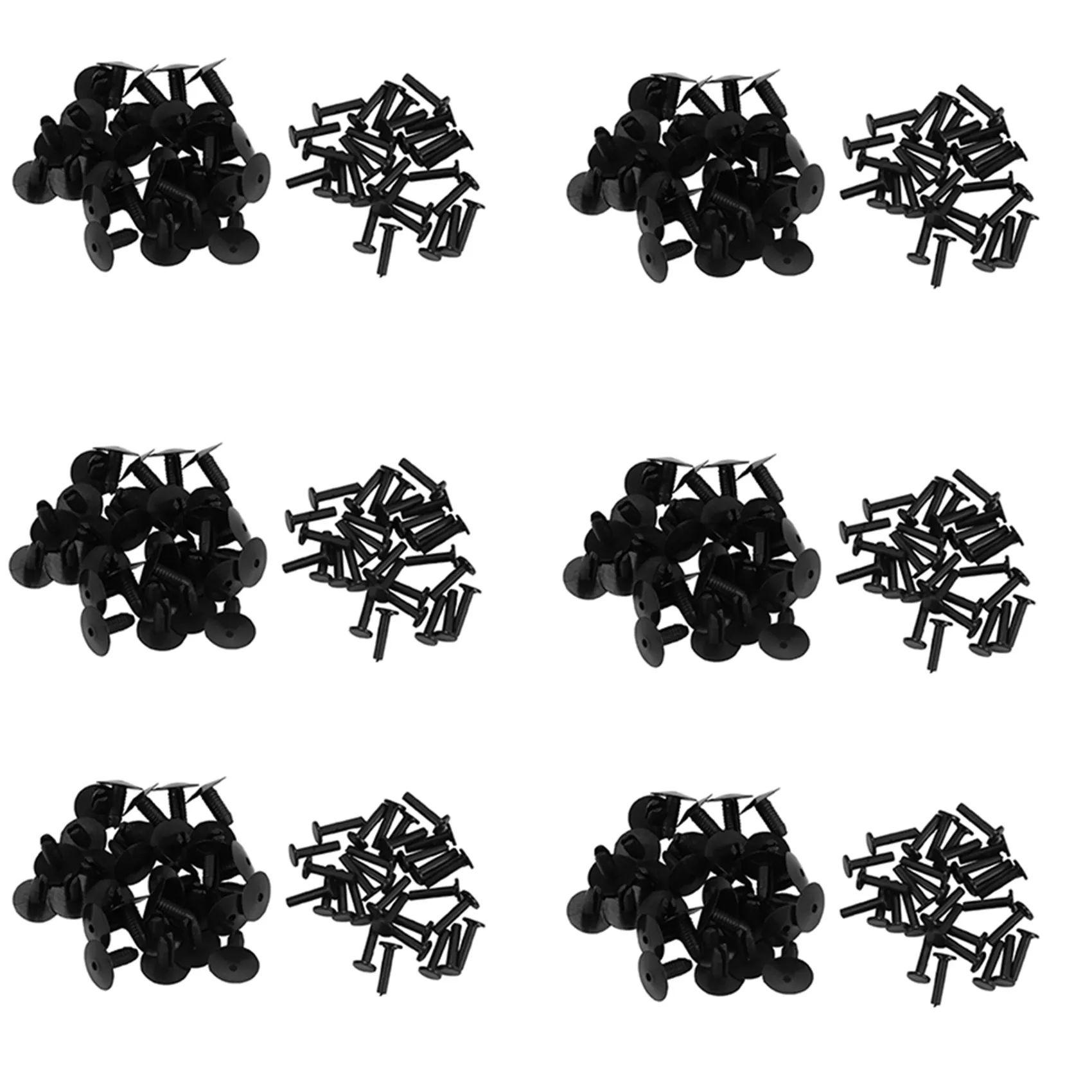 

180Pcs Plastic Bumper Mounting Rivet Body Trim Clip for BMW E30 E36 E46 E39 E38