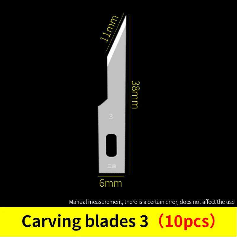 Металлический нож-ручка маленький нож для резьбы набор Гравировальный резак