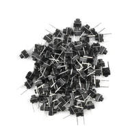 100 pieces tact switch momentary tact 6x6x678910mm 666mm 7mm 8mm 9mm 10mm middle pin 2pins tact switch
