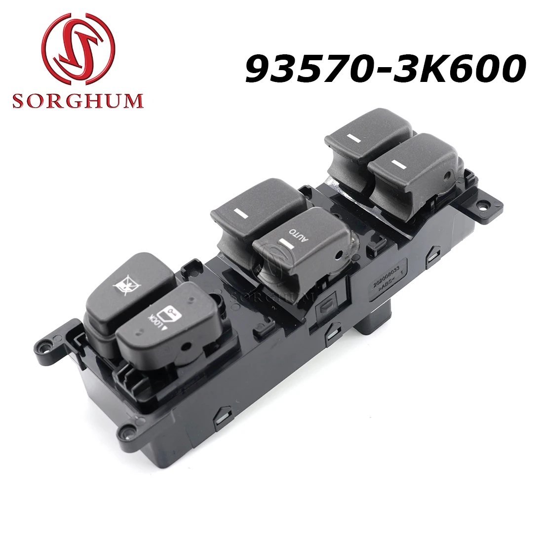 

Sorghum 93570-3K600 935703K600 Front Left Driver Side Power Master Window Switch Lifter Button For Hyundai Sonata 2008 2009 2010