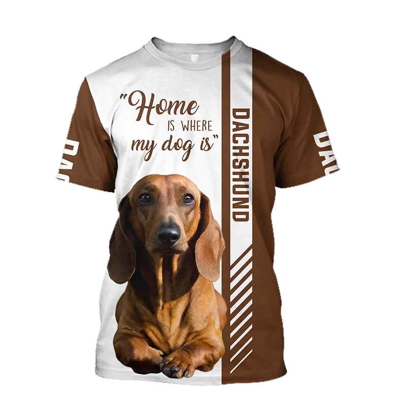 

Футболка мужская оверсайз с 3D принтом, тенниска с принтом красивой собаки, Повседневная Удобная майка, лето 2023