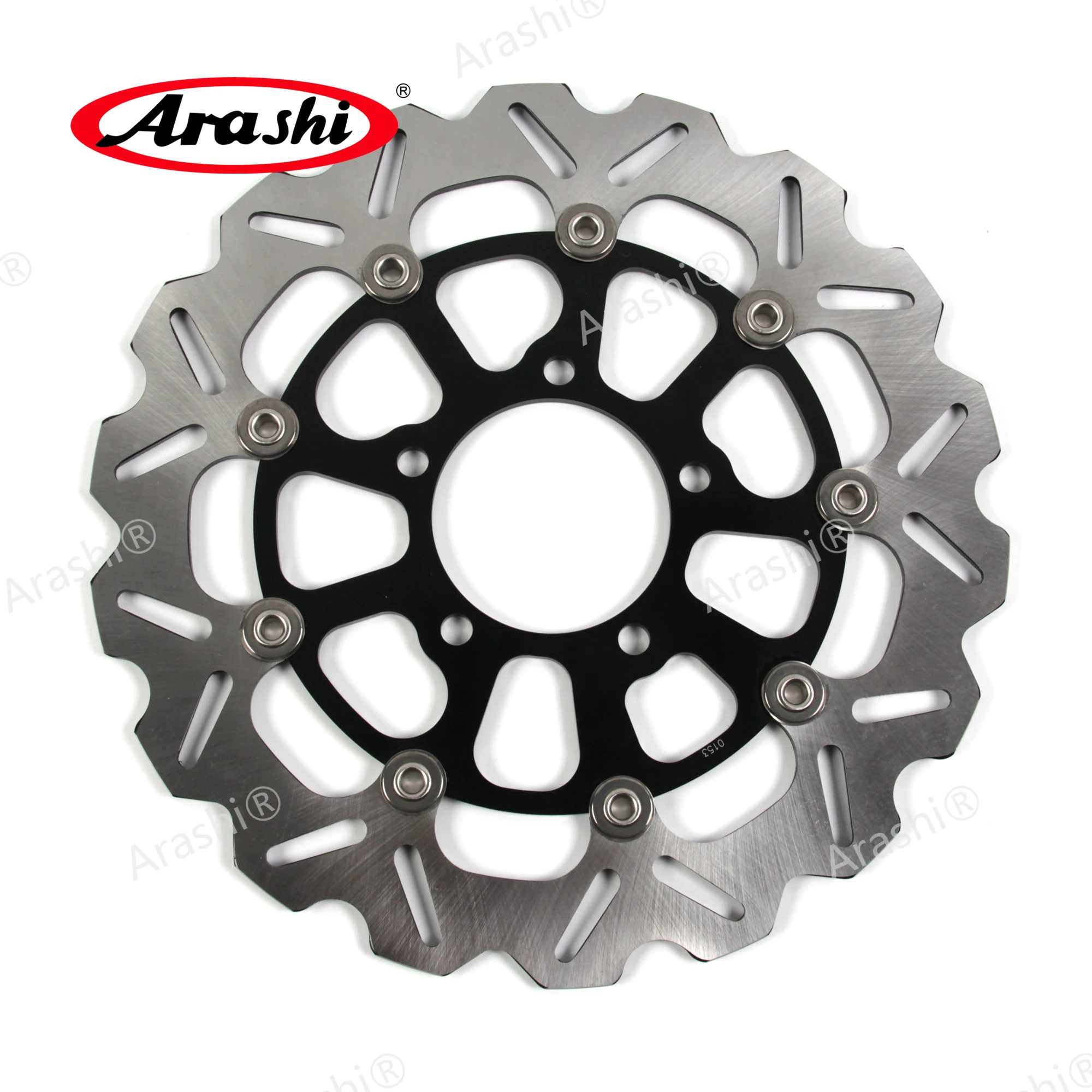Arashi 1 комплект CNC передние роторы задний тормозной диск для KAWASAKI NINJA ZX10R 2004 - 2015 ZX-10R
