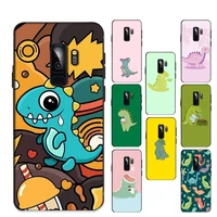 toplbpcs cartoon cute dinosaur phone case for samsung s20 lite s21 s10 s9 plus for redmi note8 9pro for huawei y6 cover