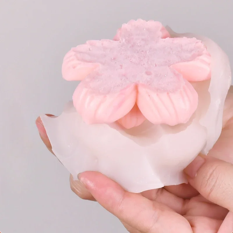 Zackoo DIY 3D лотос-мусс торты искусственный Лотос кондитерские изделия шоколадный