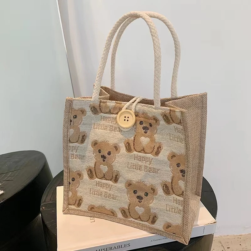 

Fashion mini handbags for women Female linen handbags women bento phone bag