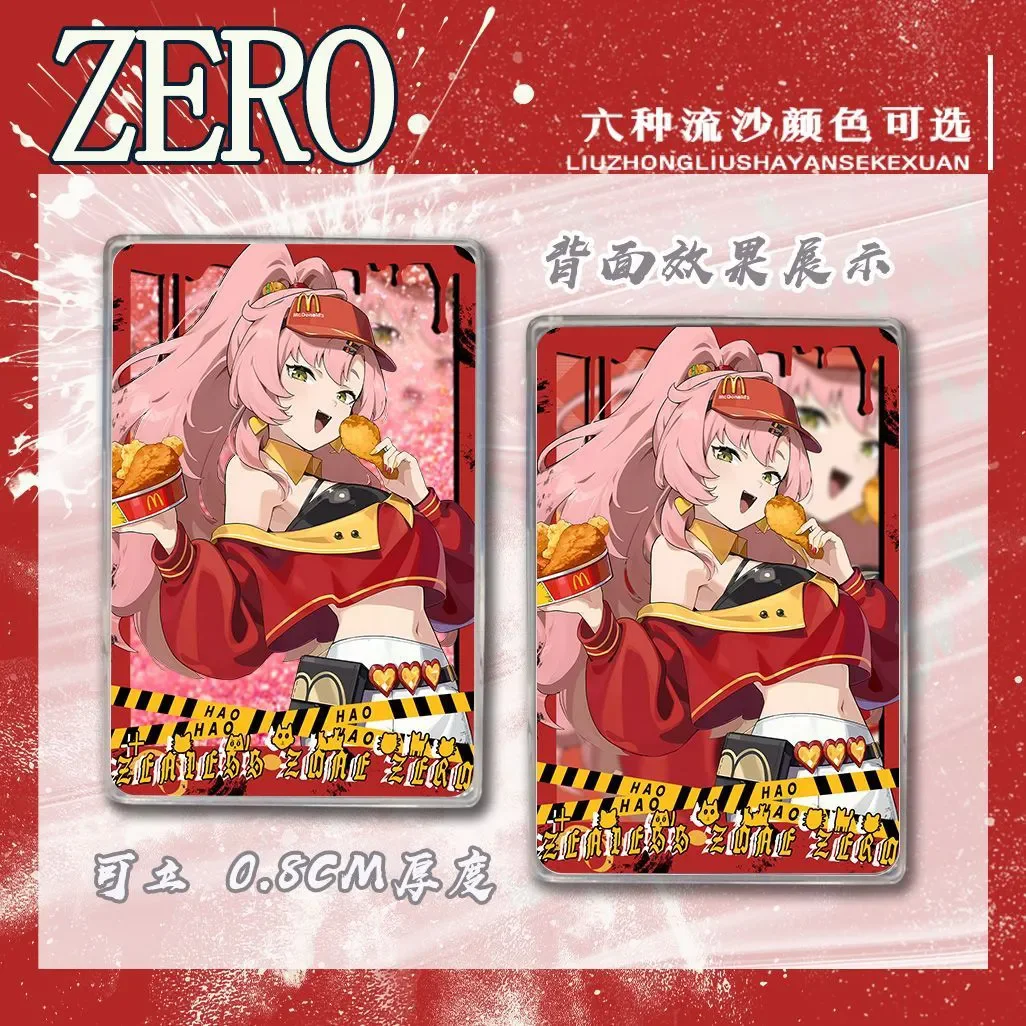 Фото Zenless Zone Zero Soldier 0- Анби Николь Демара Nekomiya Mana Косплей Аниме Акриловый струящийся песок Маджонг Орнамент Рождественский подарок №4