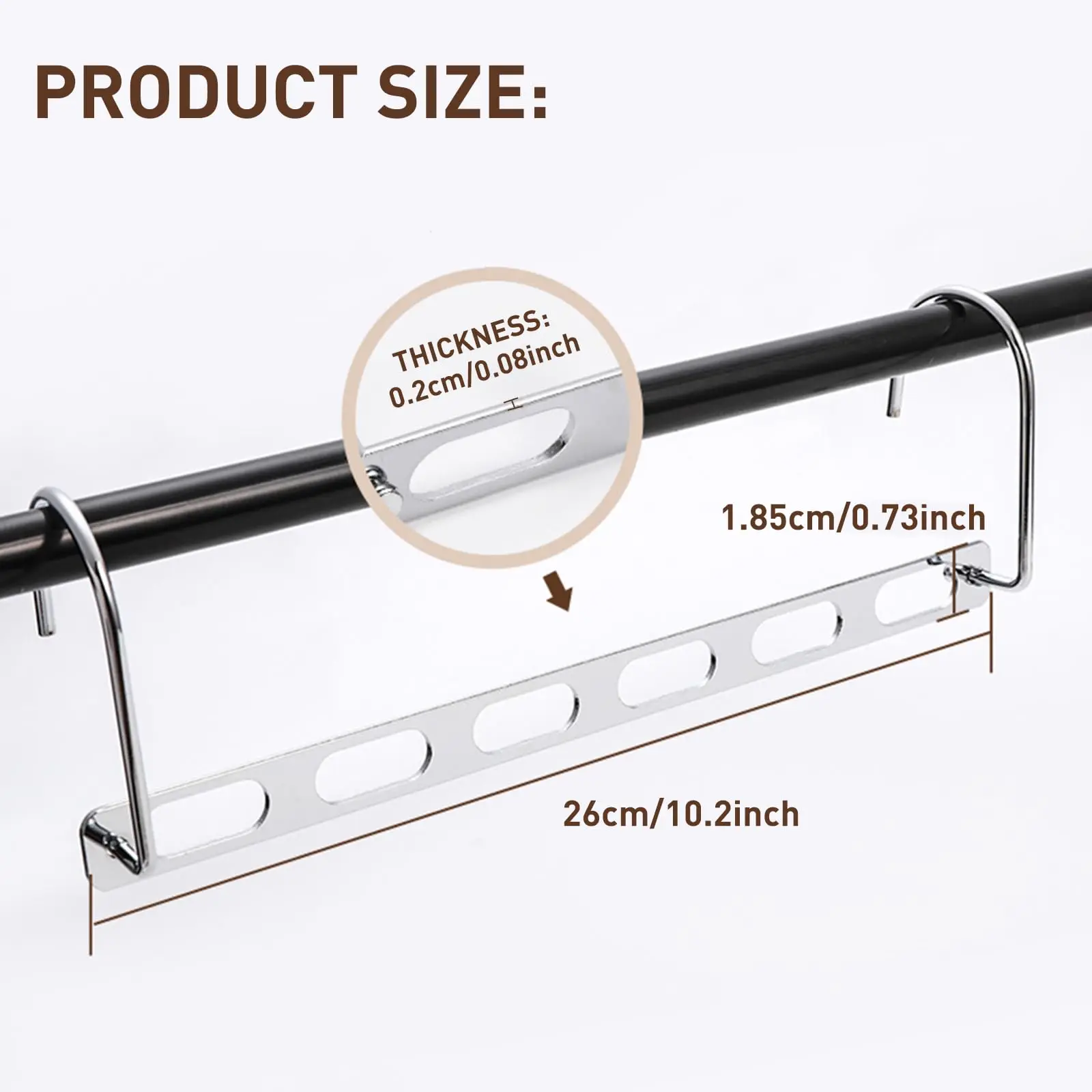 Компактные Многофункциональные Металлические Вешалки Для Гардероба Волшебный
