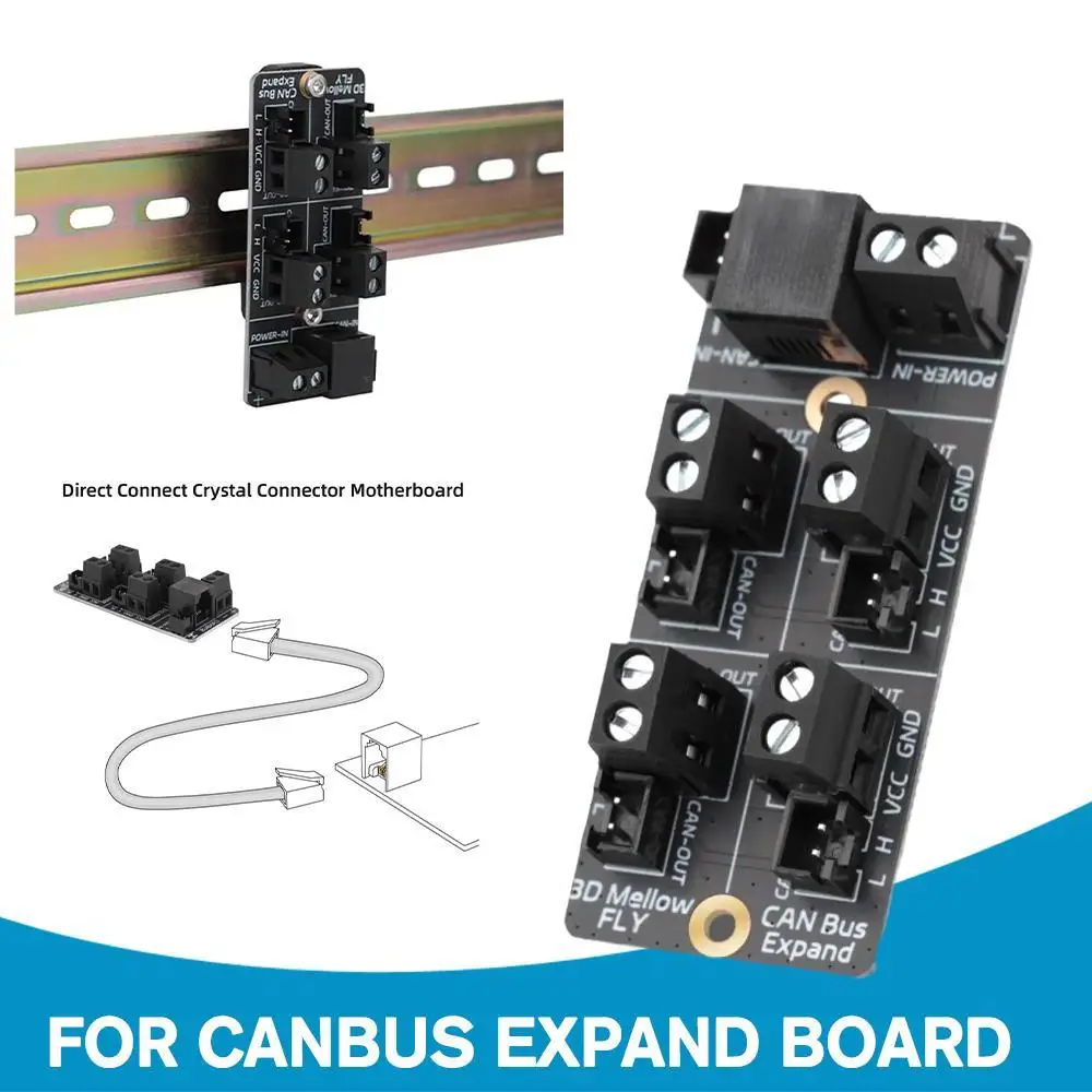 

Плата расширения Mellow CanBus для прошивки Klipper/Reprap, многофункциональная плата для подключения инструмента для платы Sht36 SB2040 Super Fly Pi