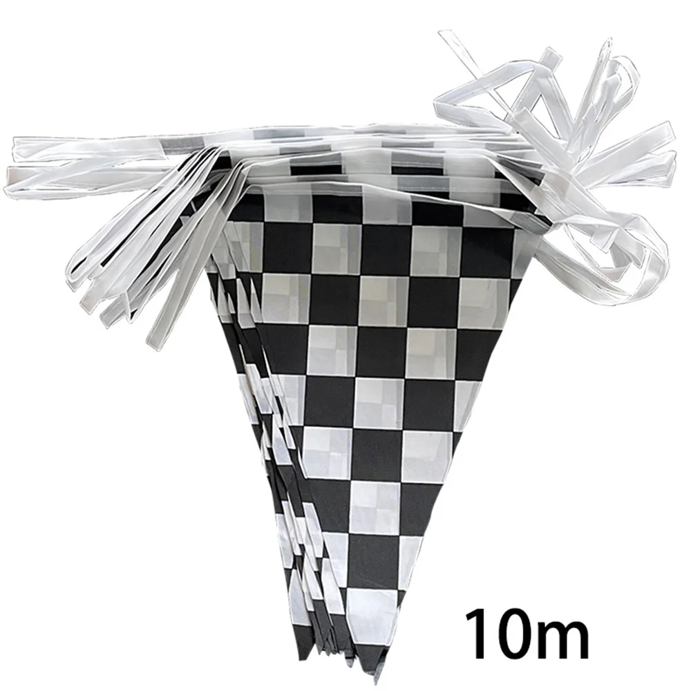 Гоночный флаг выемка баннер для гоночной машины украшения на день рождения