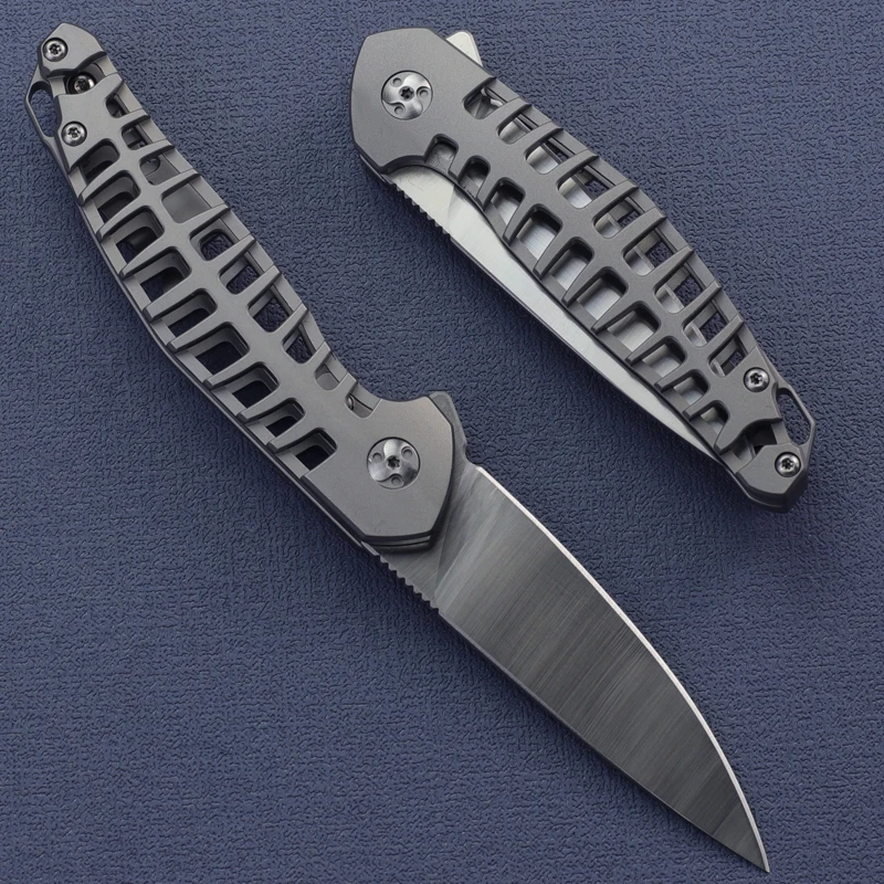 Маленький нож-рыбья кость инструменты для улицы M9 Couteau S35VN стальной складной нож