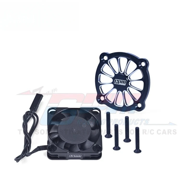 Вентилятор охлаждения с металлической рамой для ARRMA 1/10 горгон 4X2 MEGA 550 щеточный
