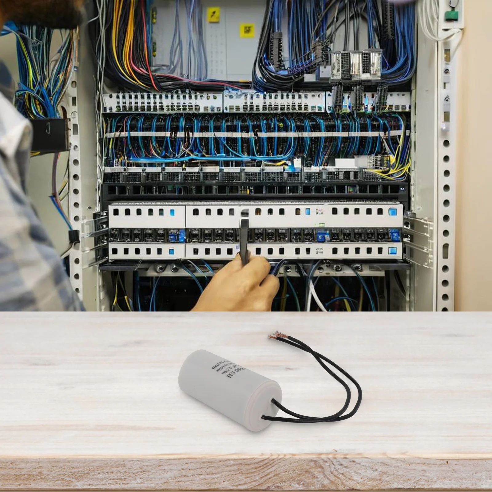 CBB60 рабочий конденсатор 20 мкФ 40*73 мм 40/70/21 450 В переменного тока 50/60 Гц для двигателя