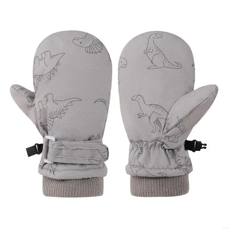 J2FF Thermal Mitts Gloves Kid лыжные перчатки с брызгопотощими рукавицами.