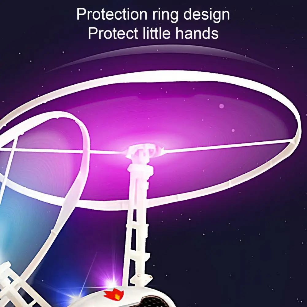 

Cartoon Design ABS Plastic Double Helix Flight Induction Aircraft for Children