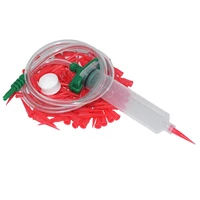 30cc dispensing syringe tube adapter dispenser connector with 25g tapered dispensing tips and 30cc glue adhesive syringe barrel