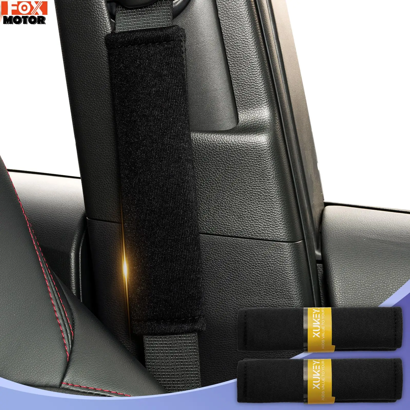 

Universal Car Seat Shoulder Strap Pad Cushion Cover Car Belt Protector Seatbelt Cover for Adults Kids Car Accessories Interior