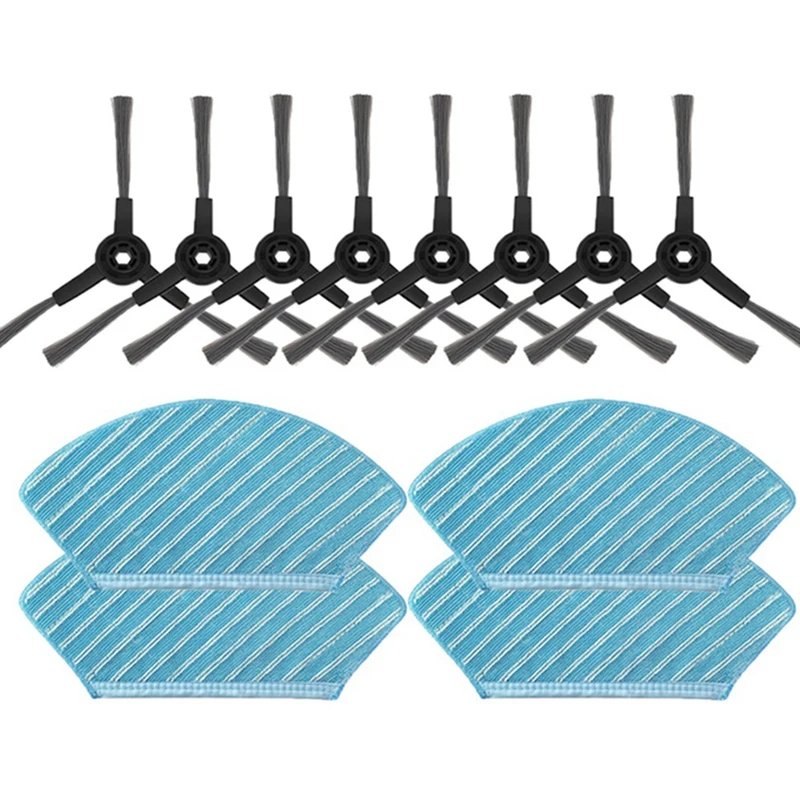 

IG-Side Brush And Mop Cloth Replacement Accessories For Midea M7 M7 Pro I10 M71CN Robotic Vacuum Cleaner
