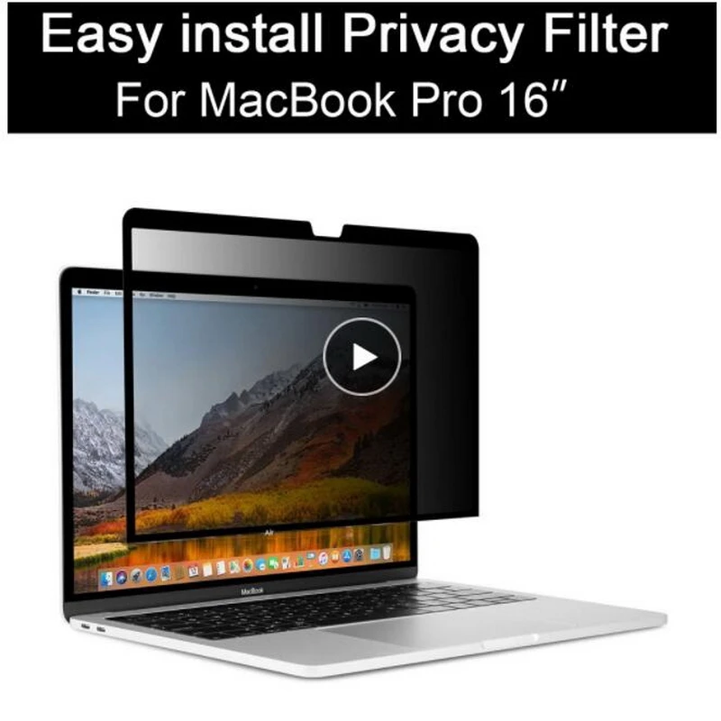 

For 2019 2020 New MacBook Pro Touch Bar Touch ID 16 inch Privacy Filter Screens Protective film