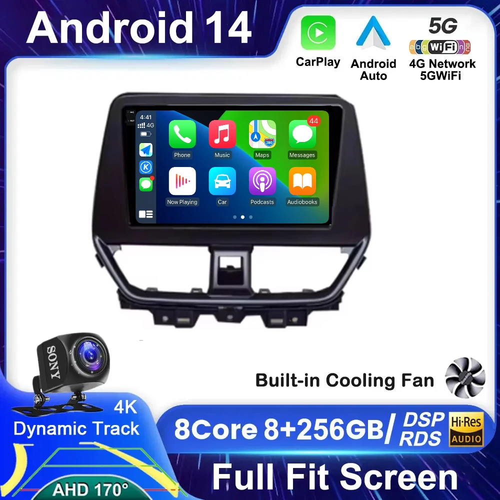 Android 14 GPS-навигация для Suzuki Fronx Baleno 2021- 2023 Авторадио мультимедийный стерео