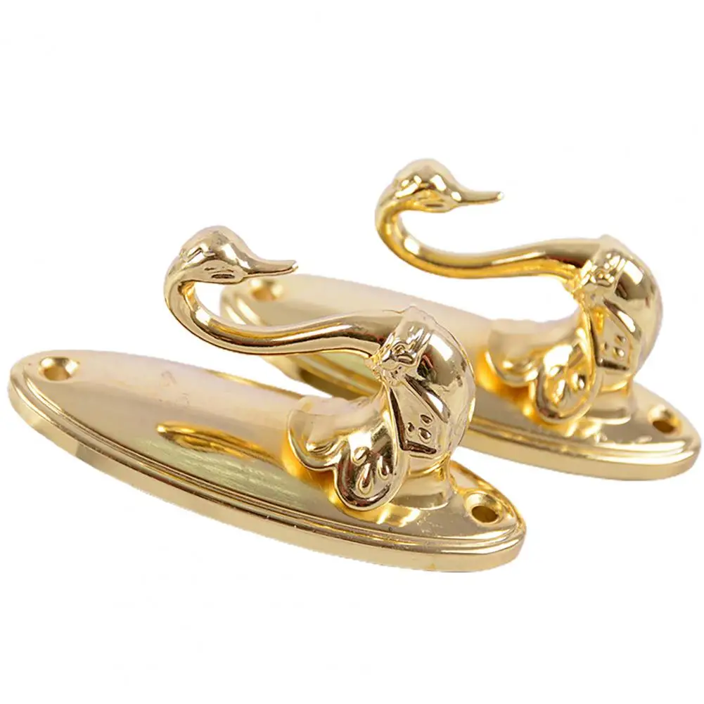 

Крючки для штор лебедь цинковый сплав 2 шт.