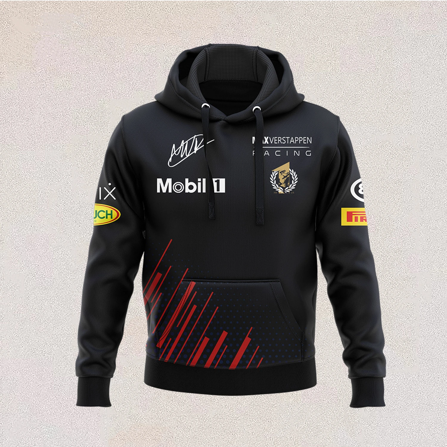 Men's Fall Hot F1 Formula One 2021 World Champion MAX Zipper Pullover Outdoor Racing Extreme Sports Lover Hoodie