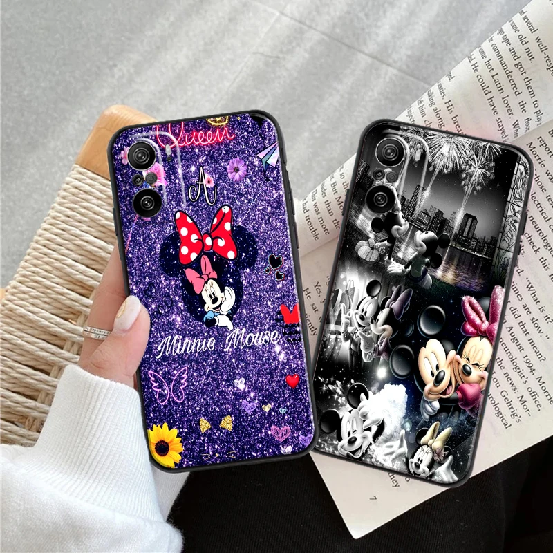 

Disney Couple Mickey Mouse For Xiaomi Redmi Matte Black Cover Silicon TPU Soft Cases Back Cover K20 K30 K40 Pro Plus Case