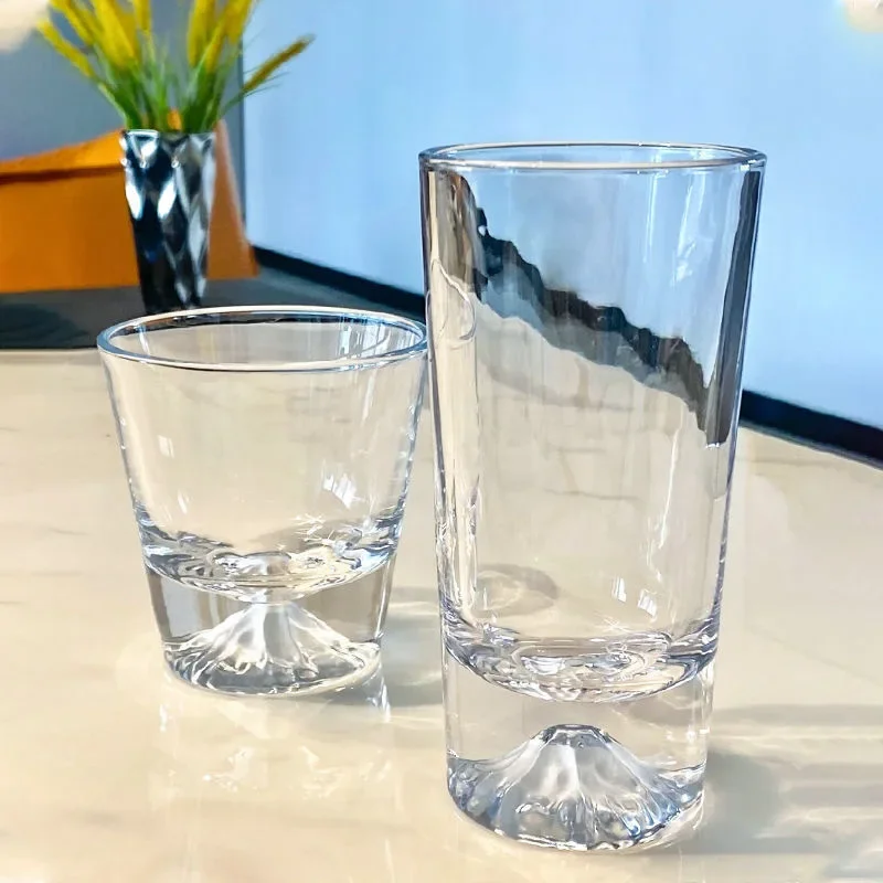 Экологичная стеклянная коктейльная чашка для вечеринок Ins Style с круглой формой