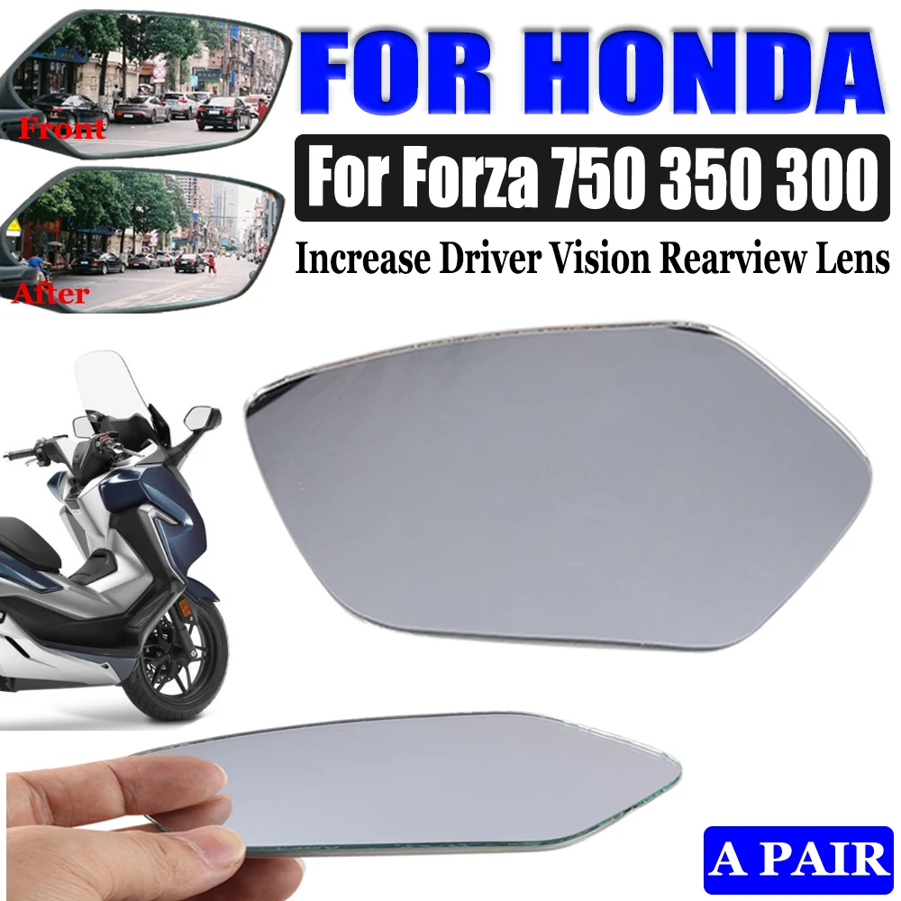 

For HONDA Forza 350 Forza 750 Forza300 Forza350 Accessories Convex Mirror Increase Rearview Mirrors Side Mirror View Vision Lens