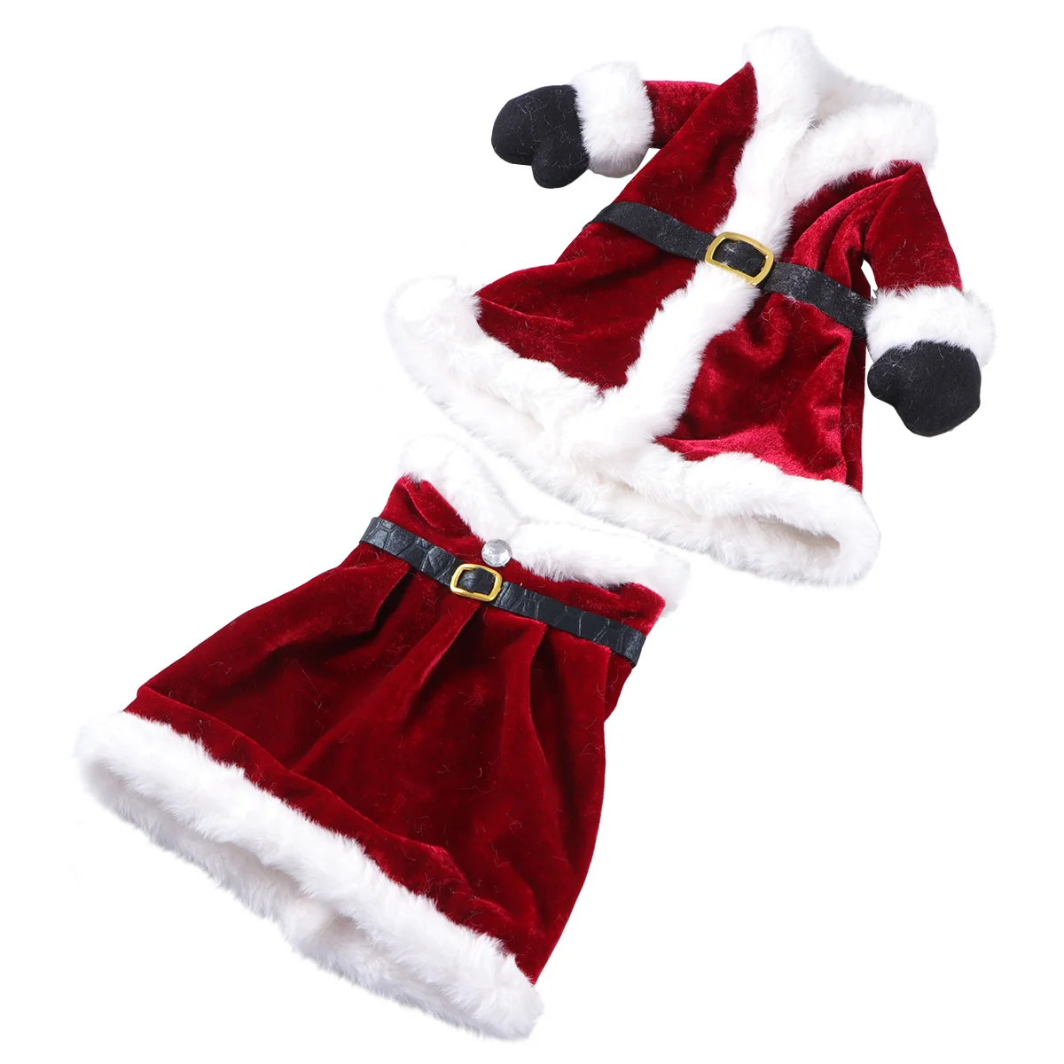 

Bottlechristmascover Champagne Pouch Sweater Table Giftornament Decorations Topper Beer Dress Sleeves Holder Santa