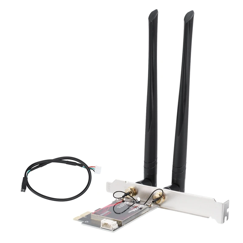 

Wifi6 PCIE Network Card AX210 Wi-Fi Card 5400Mbps Wireless Wifi Adapter 802.11AX WI-FI 6E Game PCI Express Cards